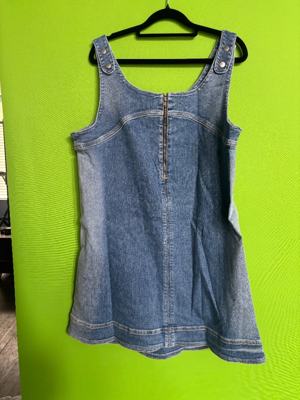 Anthropologie Jean overall dress - Picture 3 of 3
